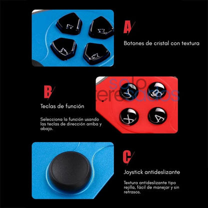 Consola de videojuegos x7 plus (10,000 JUEGOS CLÁSICOS INSTALADOS)