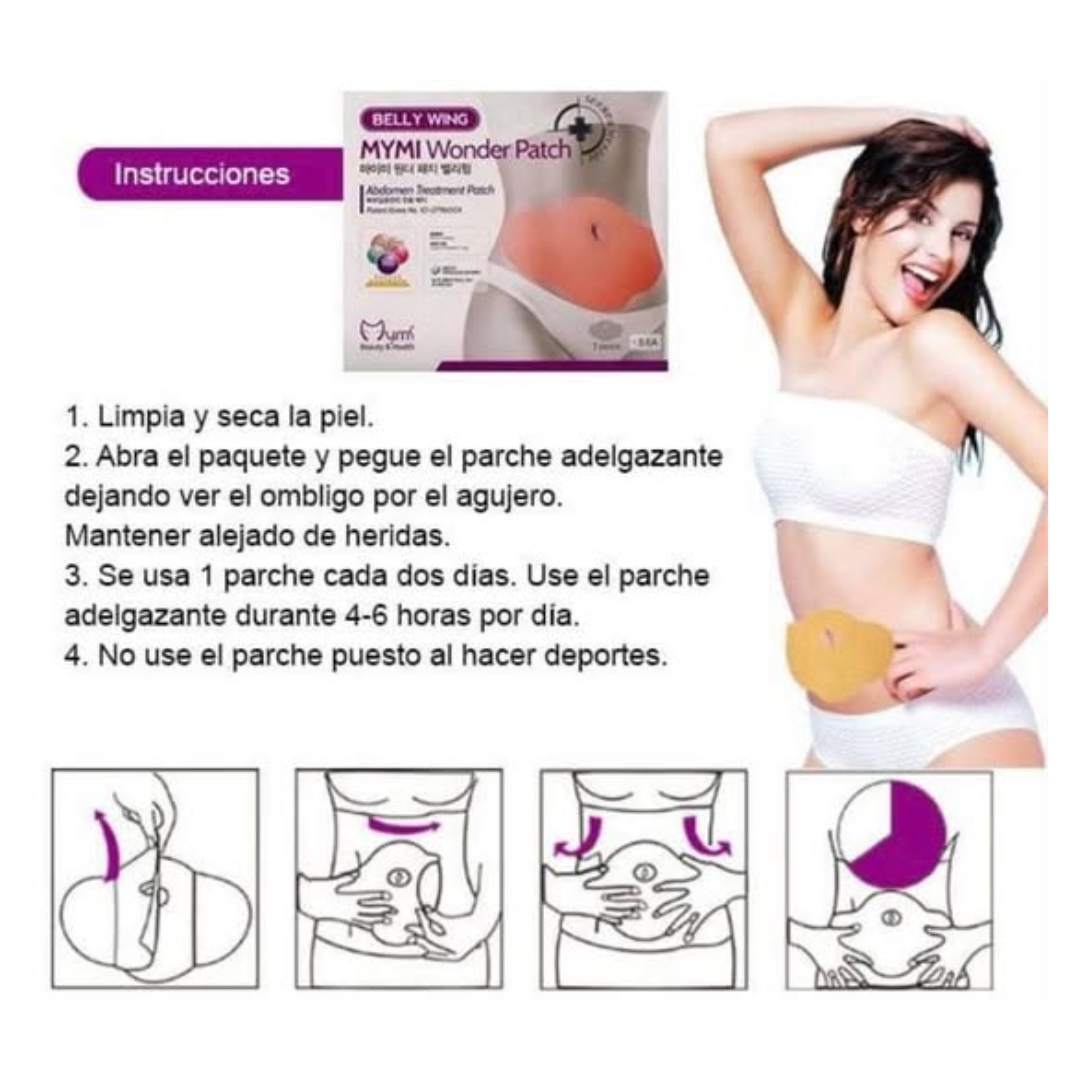 12 PARCHES PARA ADELGAZAR PACK 12 UNIDADES