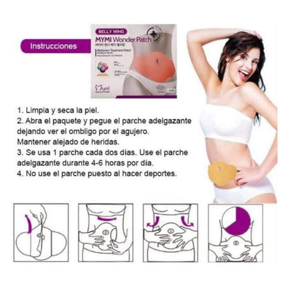 12 PARCHES PARA ADELGAZAR PACK 12 UNIDADES