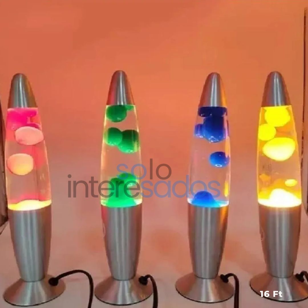 Lampara de lava retro