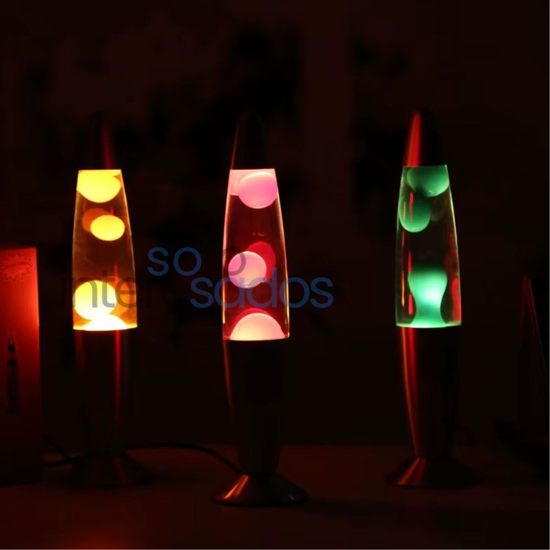 Lampara de lava retro