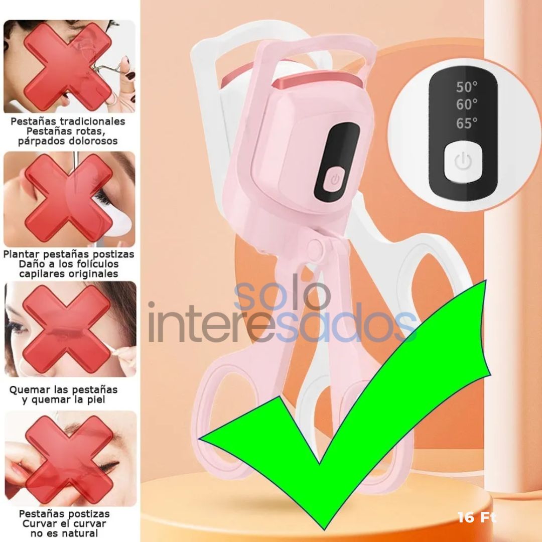 DOBLADOR DE PESTAÑAS ELECTRICO