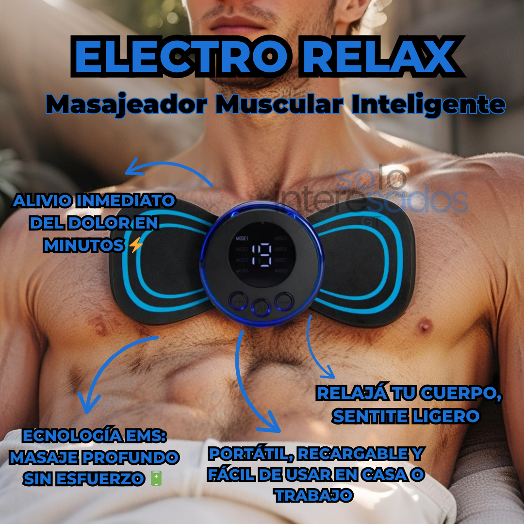 ElectroRelax EMS - Masajeador Muscular Inteligente
