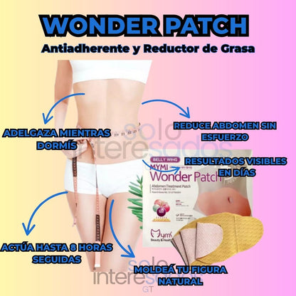 Wonder Patch – Antiadherente y Reductor de Grasa (5 parches x paq)